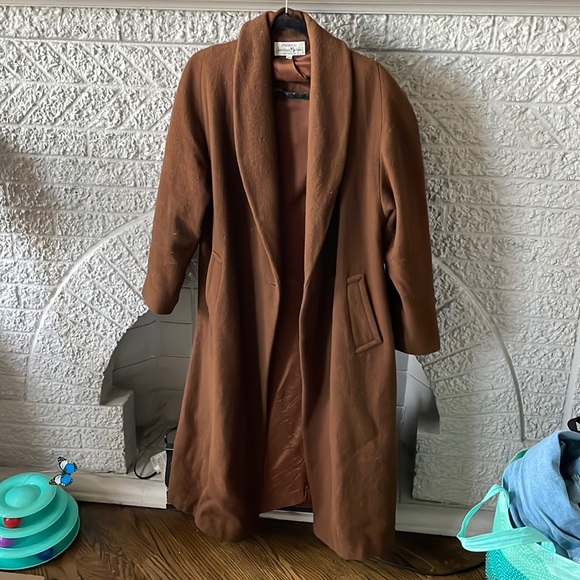 Jonathan Michael vintage wool pea coat size 10 petite - Picture 1 of 5